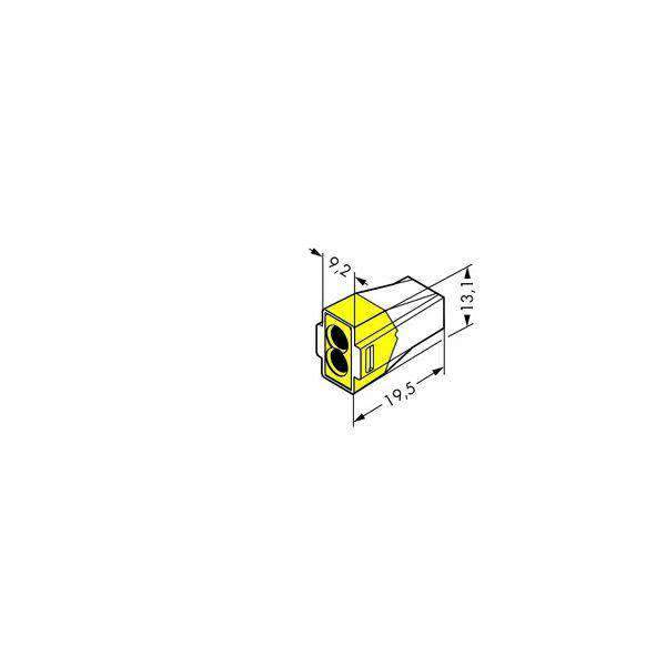 Wago 773-102 Push Wire Connector - 2 Way - PHOTO 1