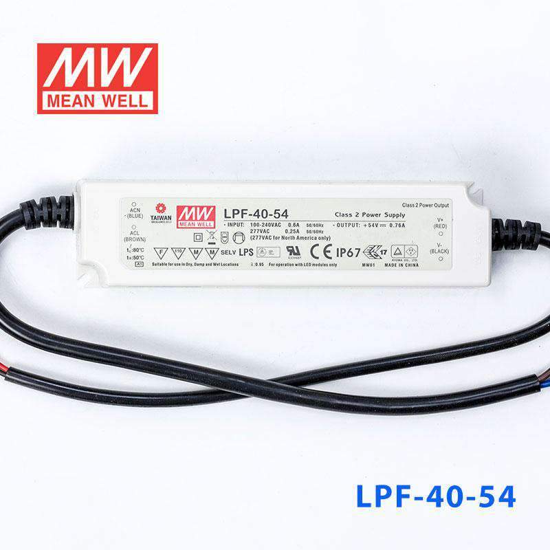 Mean Well LPF-40-54 Power Supply 40W 54V 760mA - PHOTO 2
