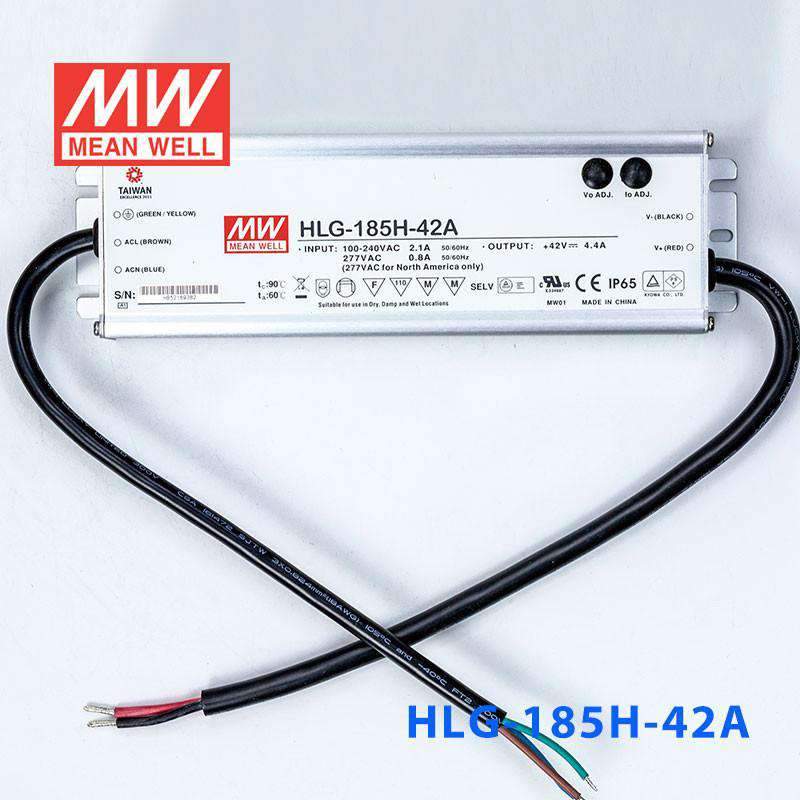 Mean Well HLG-185H-42A Power Supply 185W 42V - Adjustable 4.4A - PHOTO 2