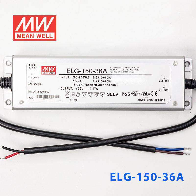 Mean Well ELG-150-36A Power Supply 150W 36V - Adjustable 4.17A - PHOTO 2