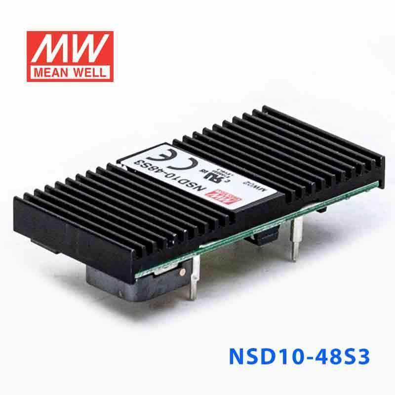 Mean Well NSD10-48S3 DC-DC Converter - 8.25W - 22~72V in 3.3V out 2.5A - PHOTO 1