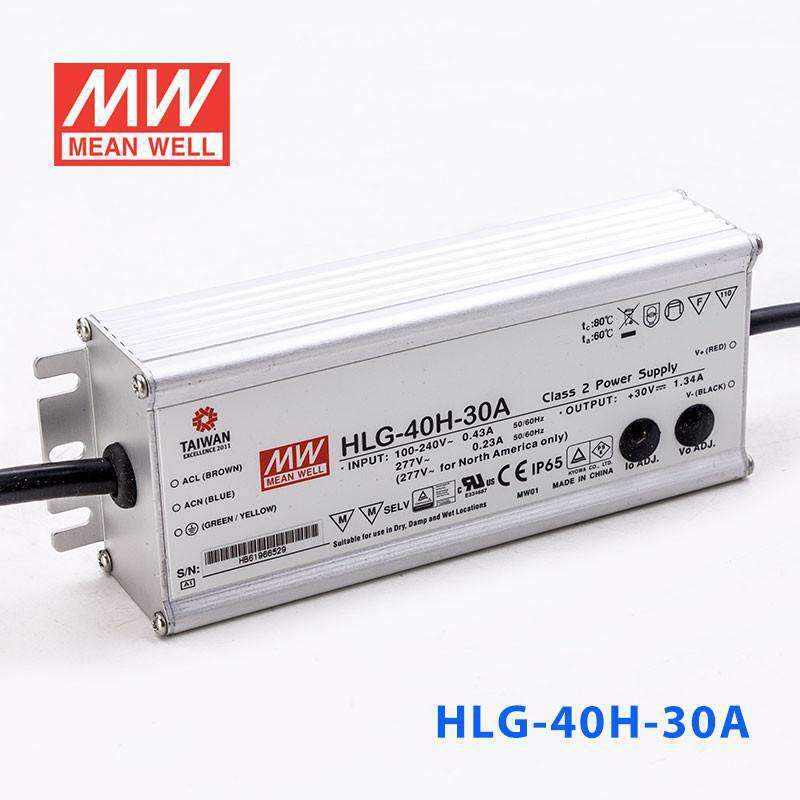 Mean Well HLG-40H-30A Power Supply 40W 30V - Adjustable 1.34A - PHOTO 1