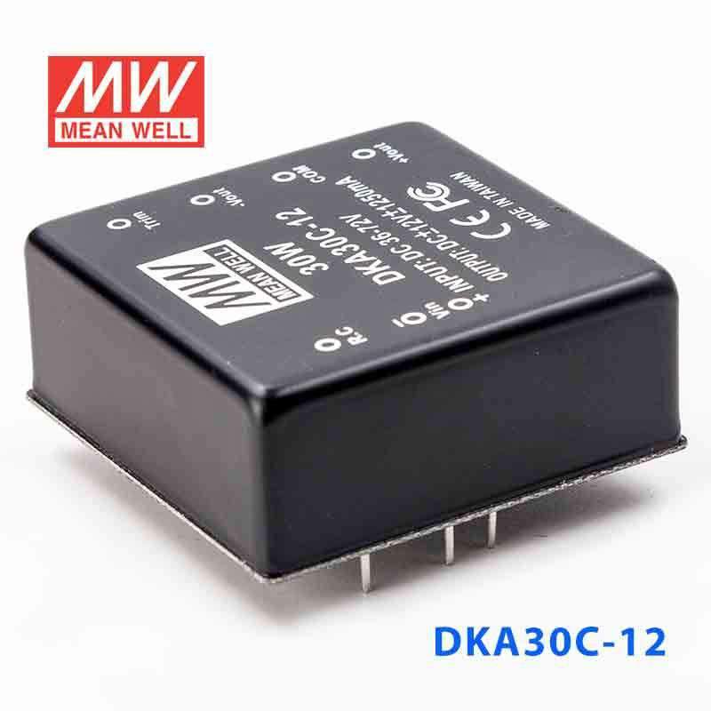 Mean Well DKA30C-12 DC-DC Converter - 30W - 36~72V in ±12V out 1.25A - PHOTO 1