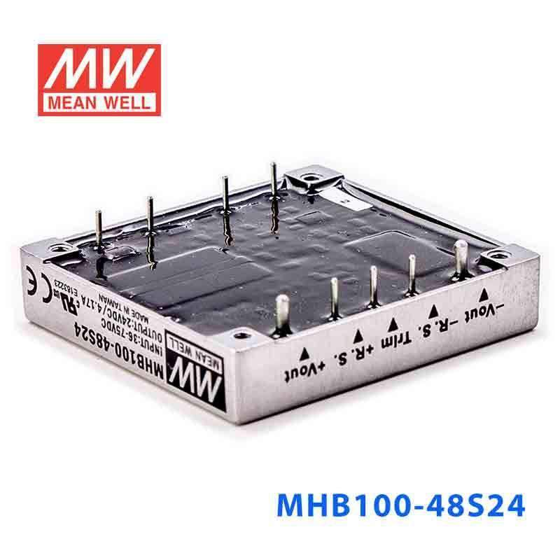Mean Well MHB100-48S24 DC-DC Converter - 100W - 36~75V in 24V out 4.17A - PHOTO 4