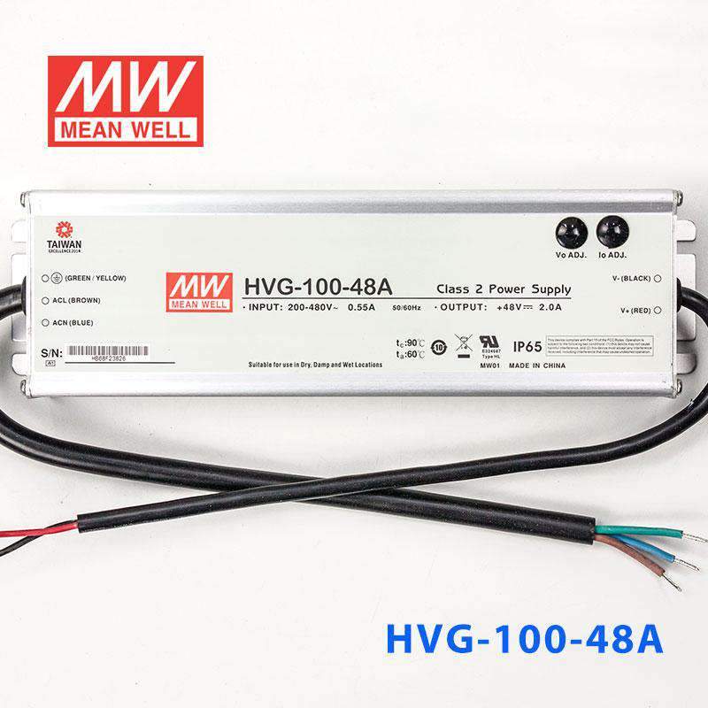 Mean Well HVG-100-48A Power Supply 100W 48V - Adjustable 2A - PHOTO 2