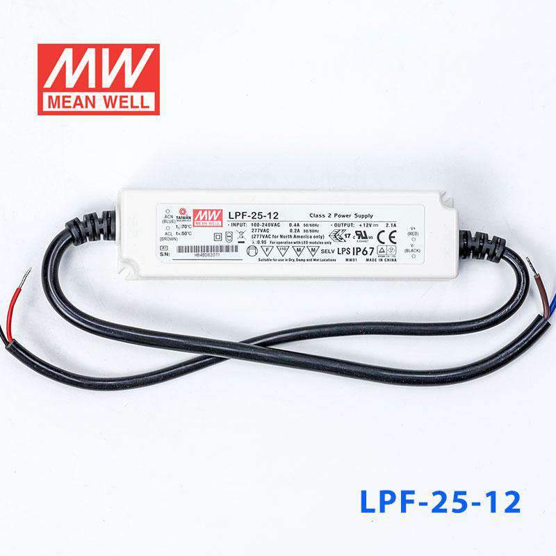 Mean Well LPF-25-12 Power Supply 25W 12V 2.1A - PHOTO 2