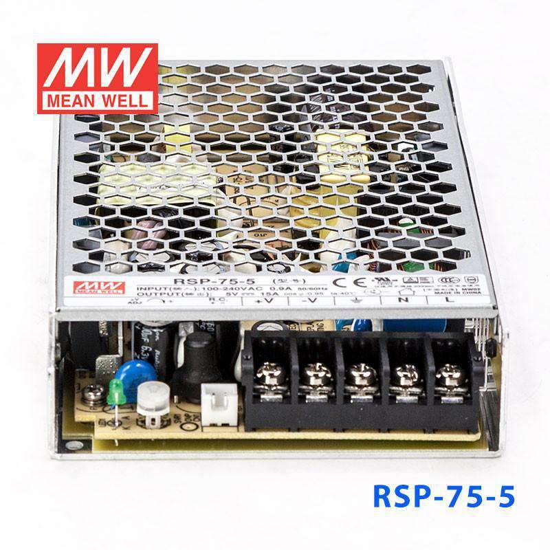 Mean Well RSP-75-5 Power Supply 75W 5V 15A - PHOTO 4
