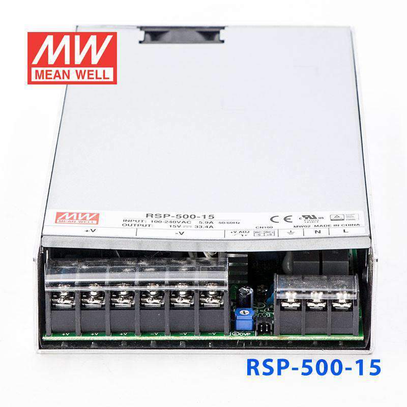 Mean Well RSP-500-15 Power Supply 500W 15V 33.4A - PHOTO 4