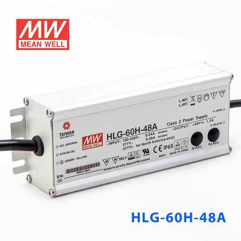 Mean Well HLG-60H-48A Power Supply 60W 48V - Adjustable 1.3A - PHOTO 1