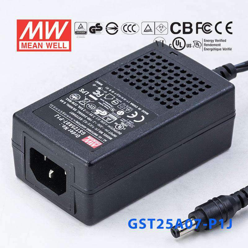 Mean Well GST25A07-P1J Power Supply 20W 7.5V 2.93A
