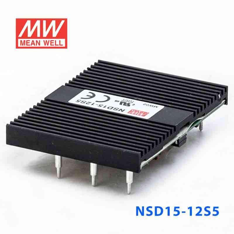 Mean Well NSD15-12S5 DC-DC Converter - 15W - 9.4~36V in 5V out 3A - PHOTO 1