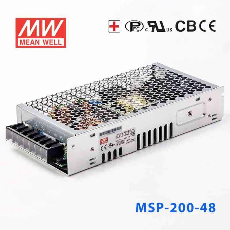 Mean Well MSP-200-48 Power Supply 206.4W 48V 4.3A