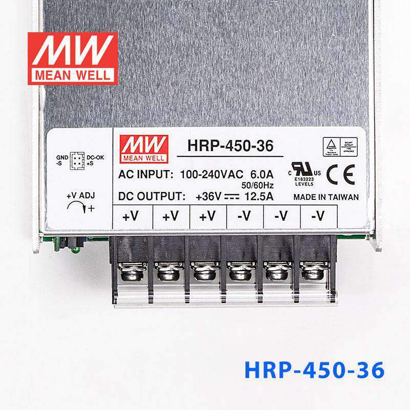 Mean Well HRP-450-36 Power Supply 450W 36V 12.5A - PHOTO 2