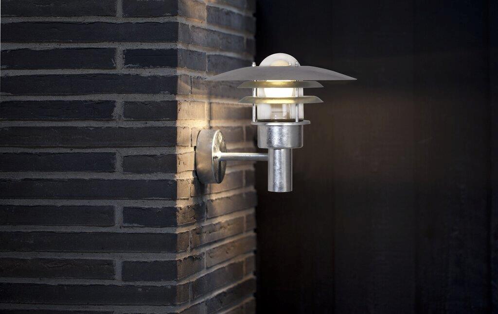 Nordlux Lønstrup 32 Wall Light Galvanized DFS - PHOTO 1