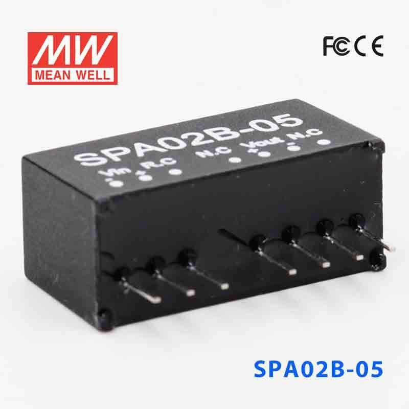 Mean Well SPA02B-05 DC-DC Converter - 2W - 18~36V in 5V out 400mA