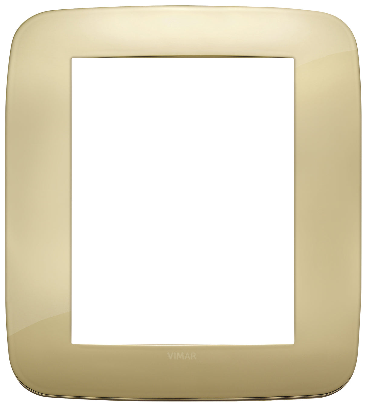 Vimar Arke Round Plate 8M Metal Gold