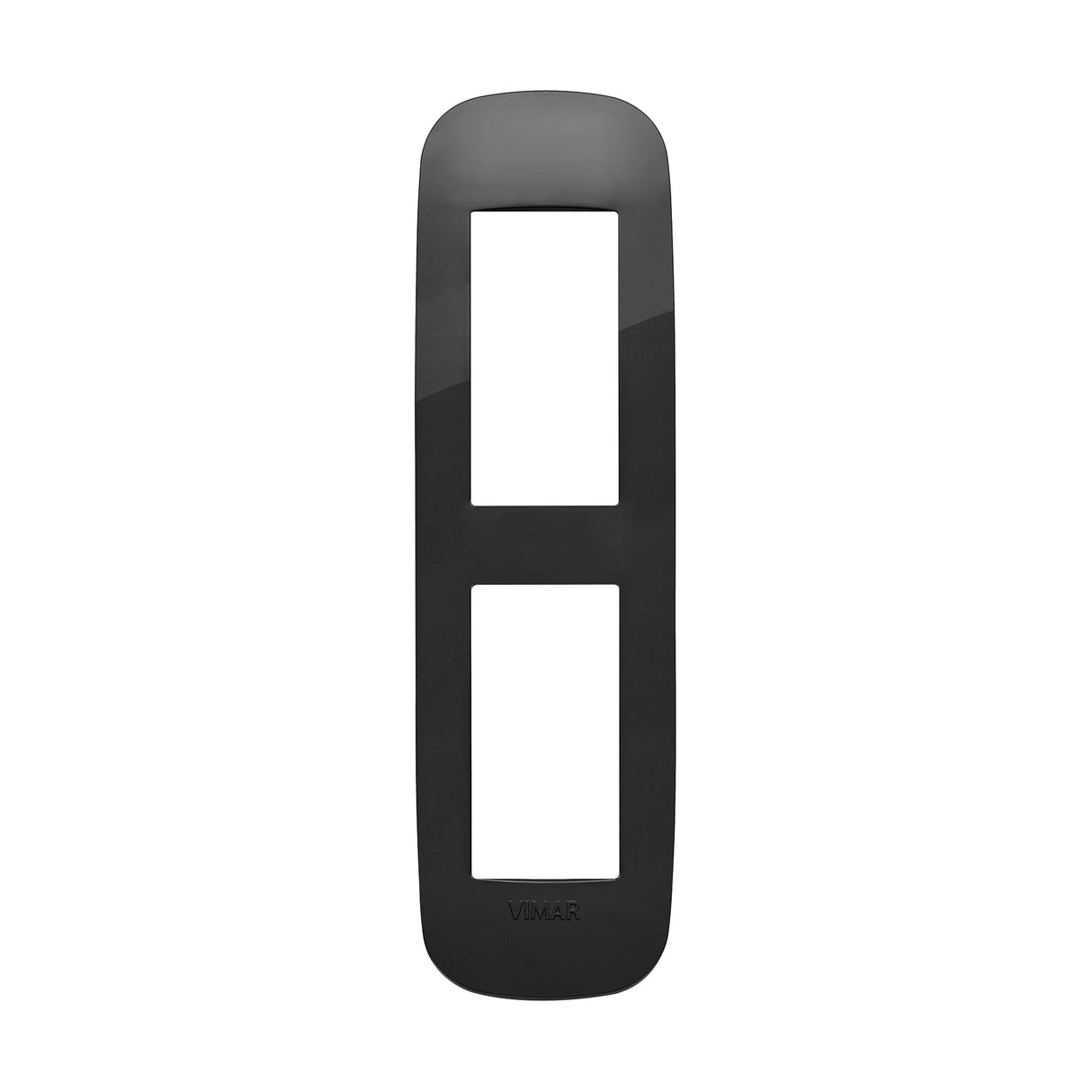 Vimar Arke Round Plate 2Mpan Technopolymer Black