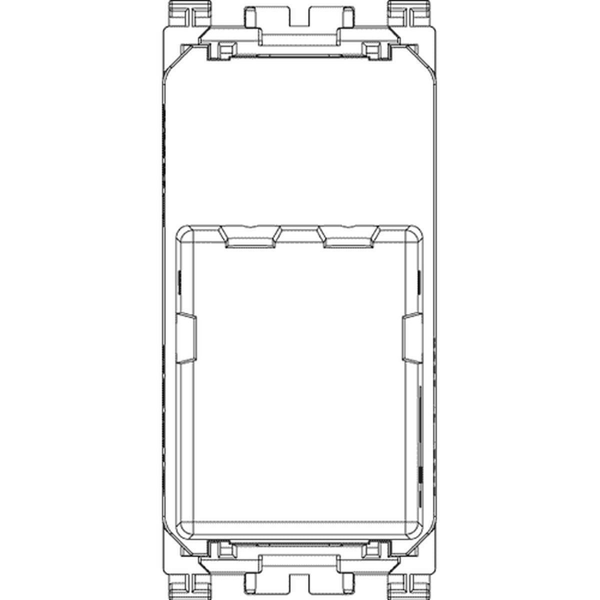 Arke RJ11 Phone Jack 6/4 White - PHOTO 2