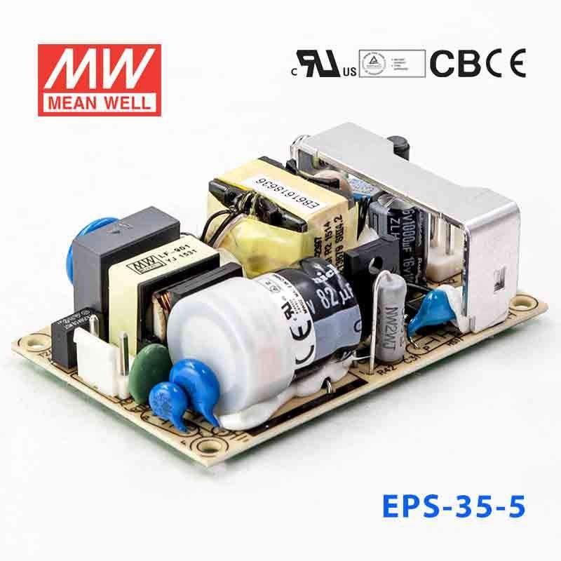 Mean Well EPS-35-5 Power Supply 30W 5V 6A