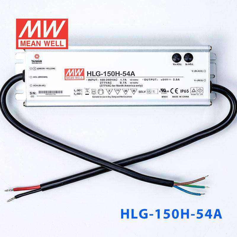 Mean Well HLG-150H-54A Power Supply 150W 54V - Adjustable 2.8A - PHOTO 2