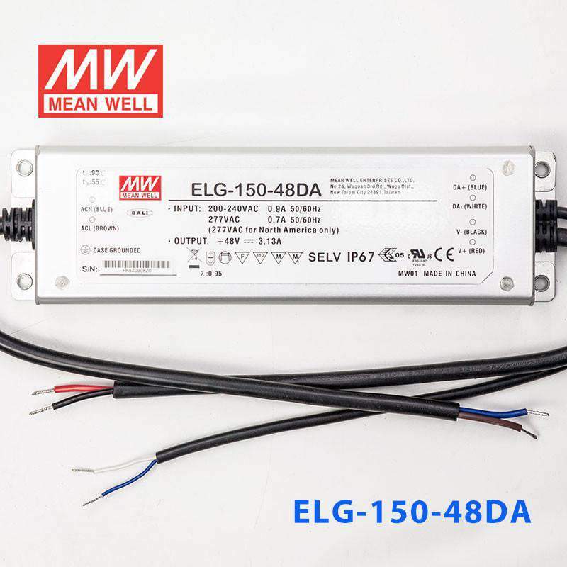 Mean Well ELG-150-48DA Power Supply 150W 48V -DALI 3.13A - PHOTO 2