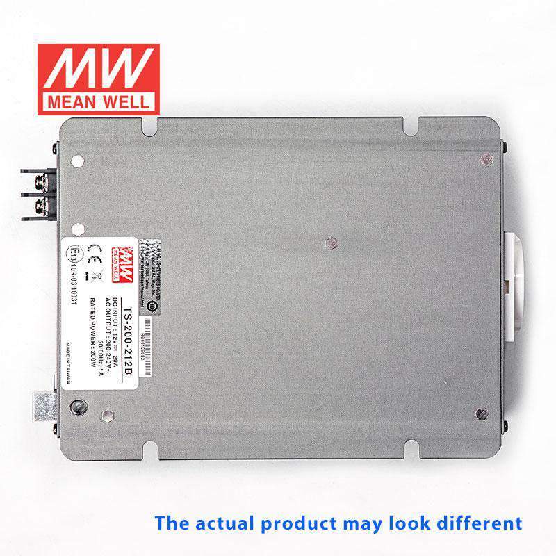 Mean Well TS-200-212C True Sine Wave 200W 230V 20A - DC-AC Power Inverter - PHOTO 2