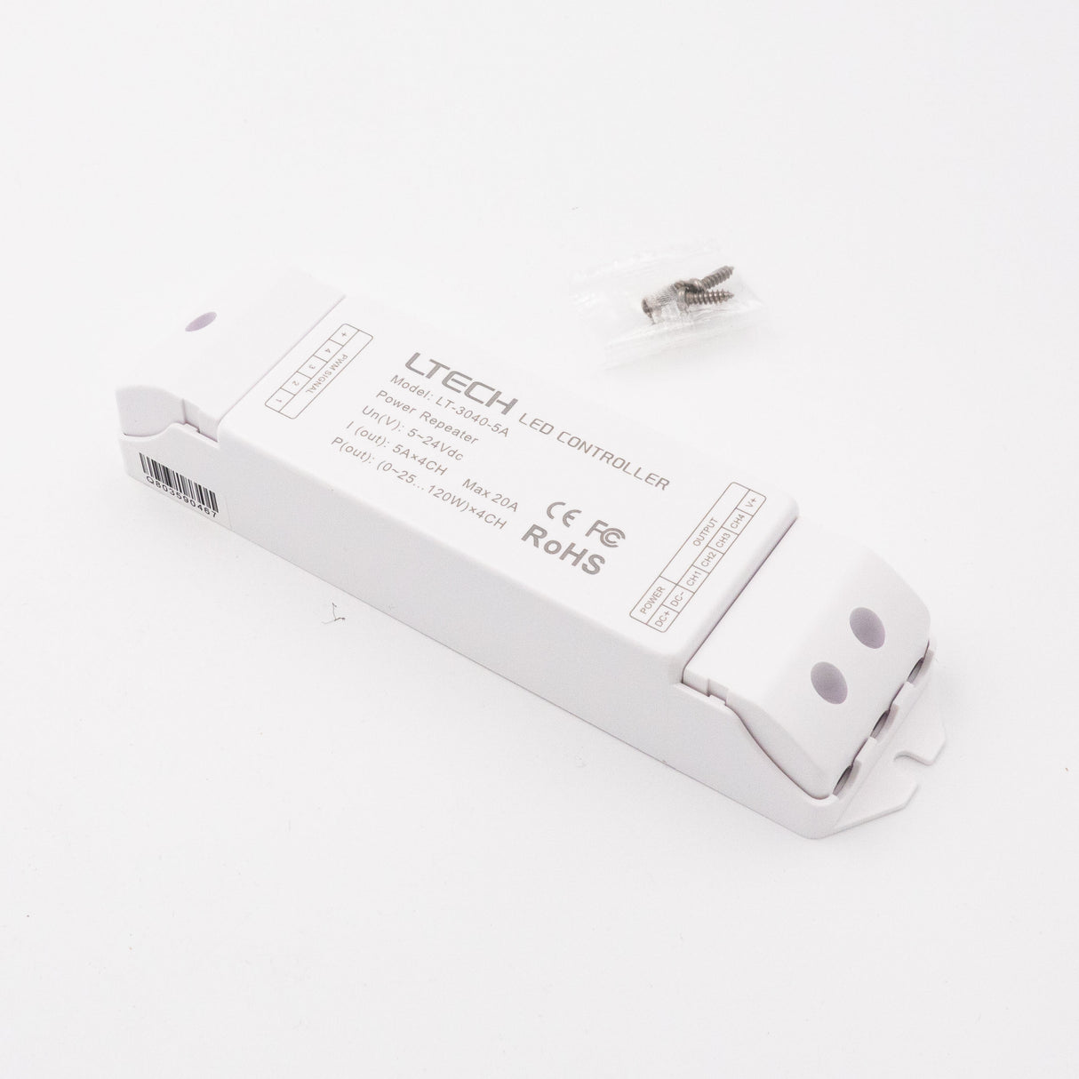 Ltech LT-3040-5A PWM Constant Voltage Repeater - RGBW - PHOTO 2