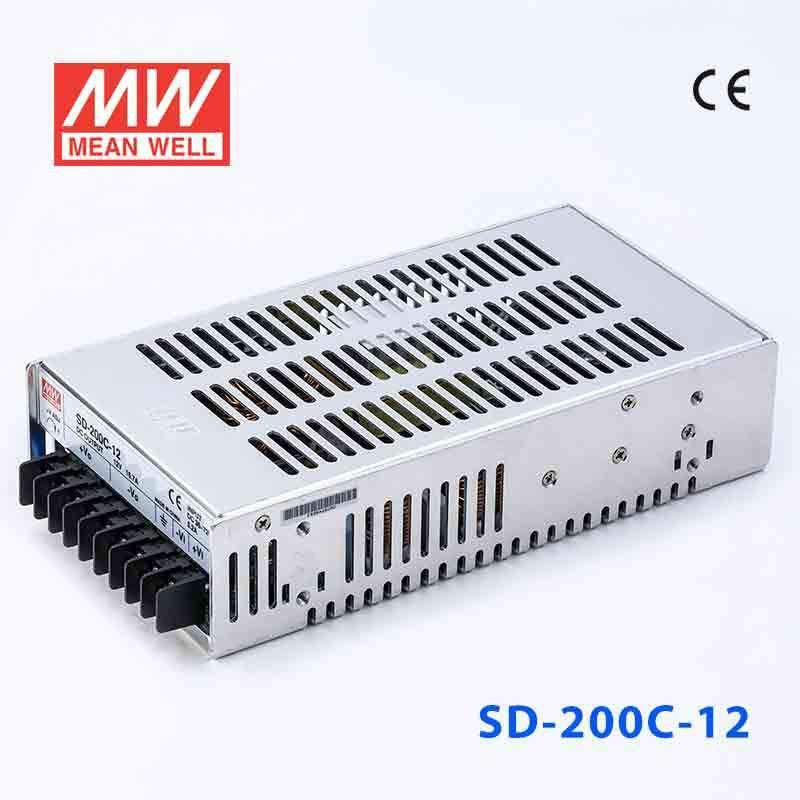 Mean Well SD-200C-12 DC-DC Converter - 200.4W - 36~72V in 12V out 16.7A
