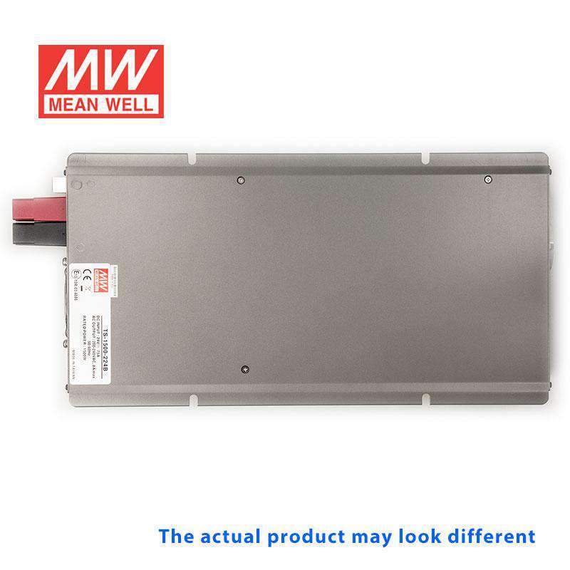 Mean Well TS-1500-224C True Sine Wave 1500W 24VDC to 230VAC 6.5A - DC-AC Power Inverter - PHOTO 2