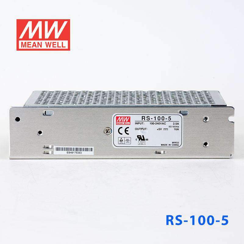 Mean Well RS-100-5 Power Supply 100W 5V 16A - PHOTO 2