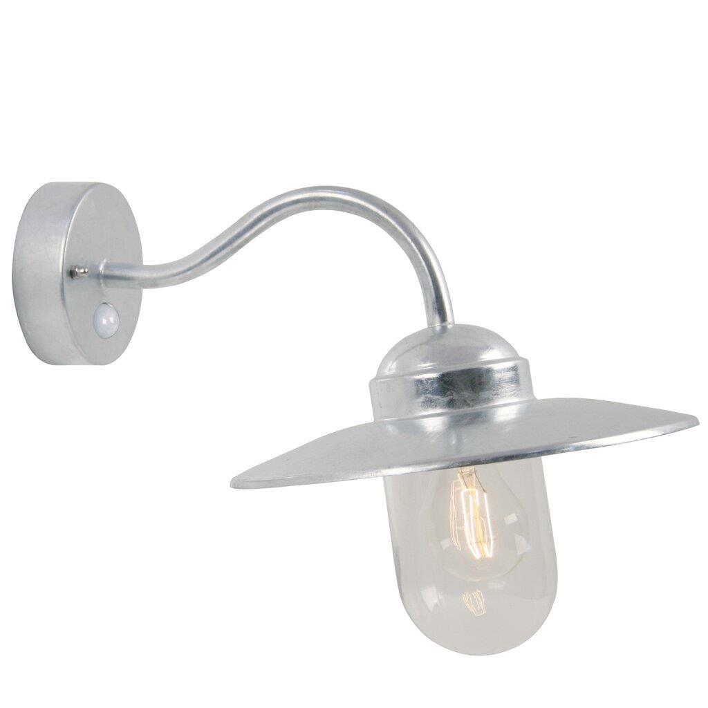 Nordlux Luxembourg Sensor Wall Light Galvanized