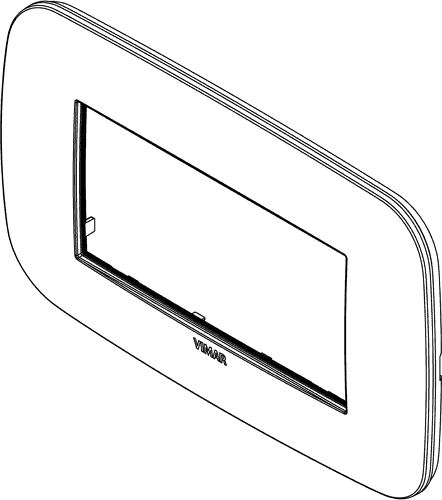 Vimar Arke Round Plate 4M Metal Gold - PHOTO 3