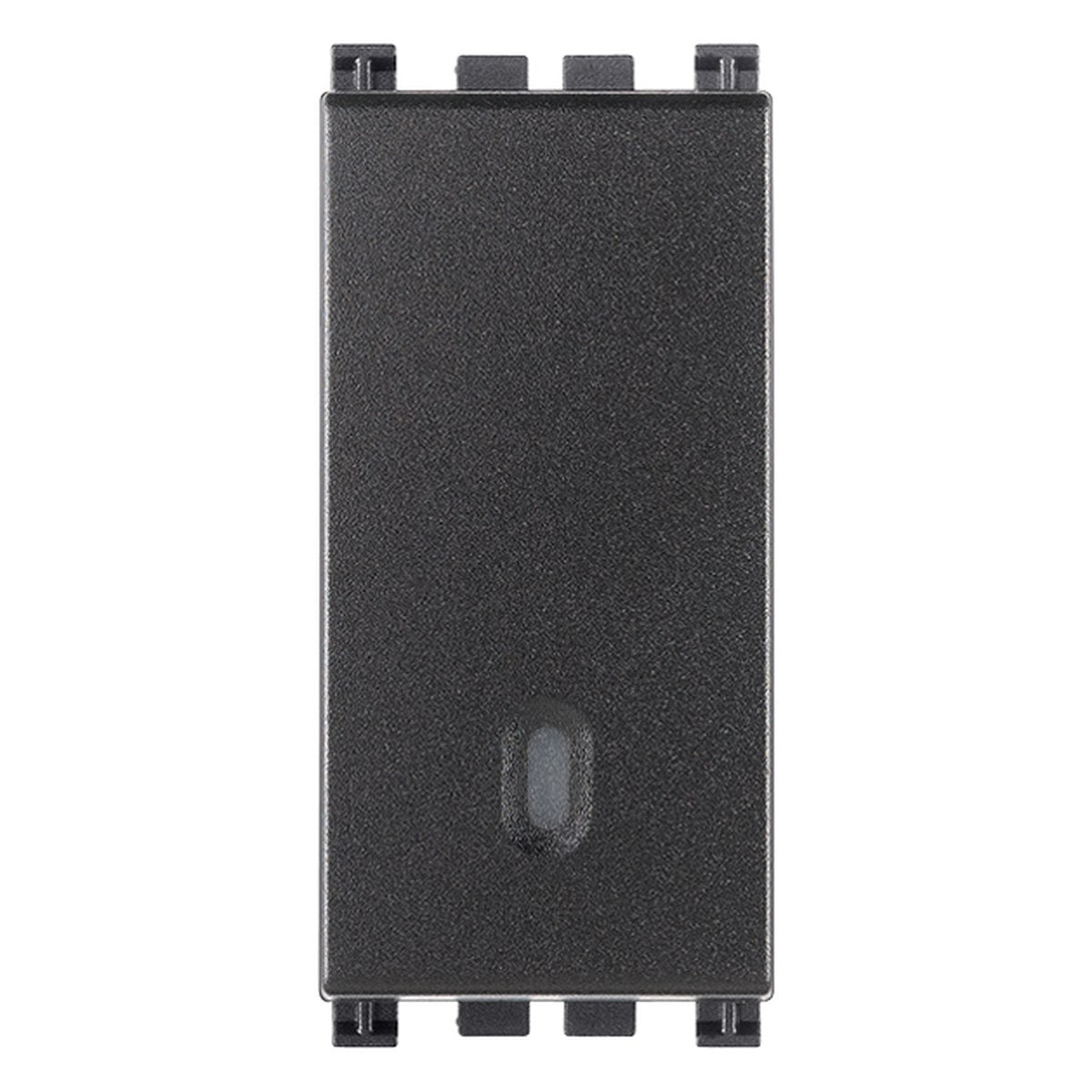Vimar Arke 1P NO 10A Single Push Button Grey