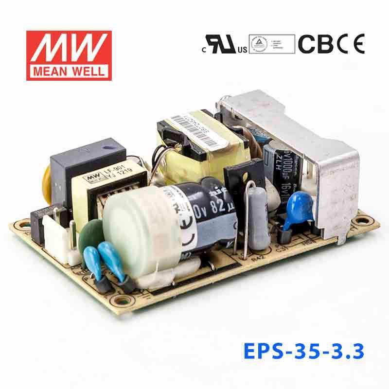 Mean Well EPS-35-3.3 Power Supply 20W 3.3V 6A