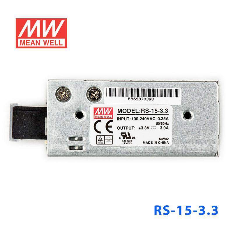 Mean Well RS-15-3.3 Power Supply 15W 3.3V 3A - PHOTO 2