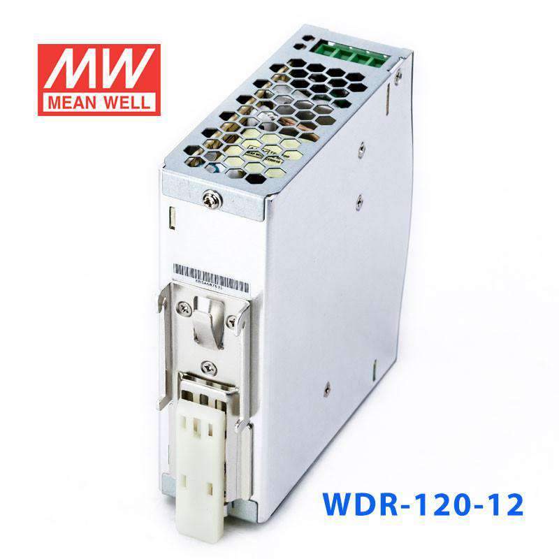 Mean Well WDR-120-12 Single Output Industrial Power Supply 120W 12V 10A - DIN Rail - PHOTO 3