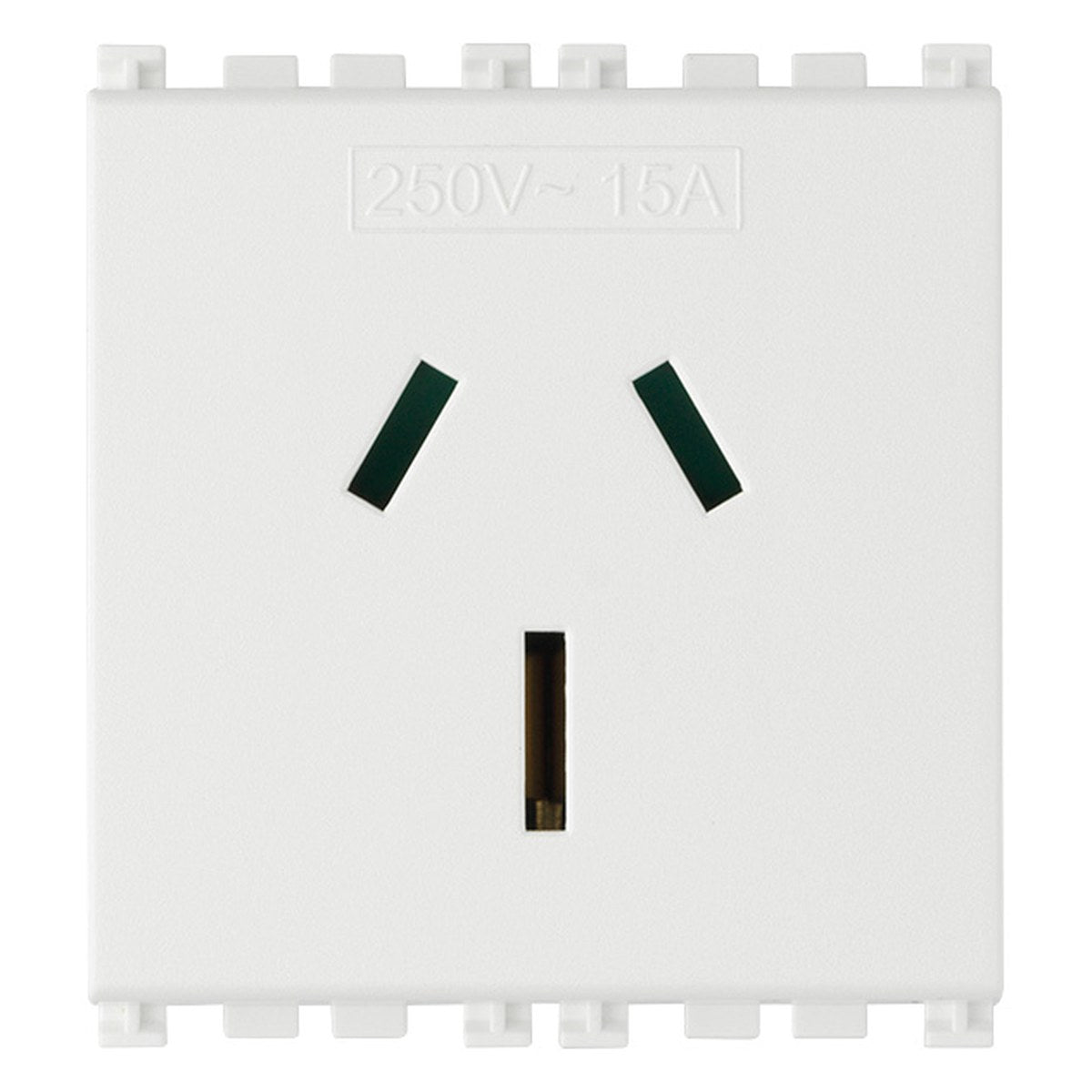 Vimar Arke 2P+E 15A Australian Sicury Outlet White