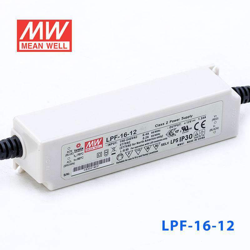 Mean Well LPF-16-12 Power Supply 16W 12V 1.34A - PHOTO 1