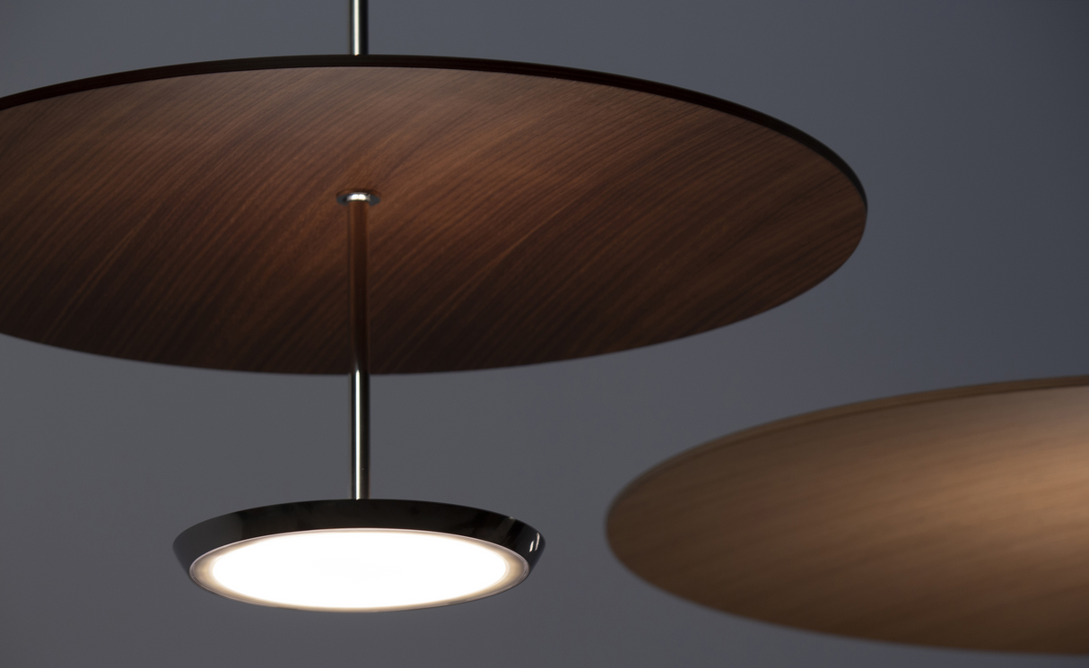 Pablo Pendant Sky Dome Metal 32" White - PHOTO 6