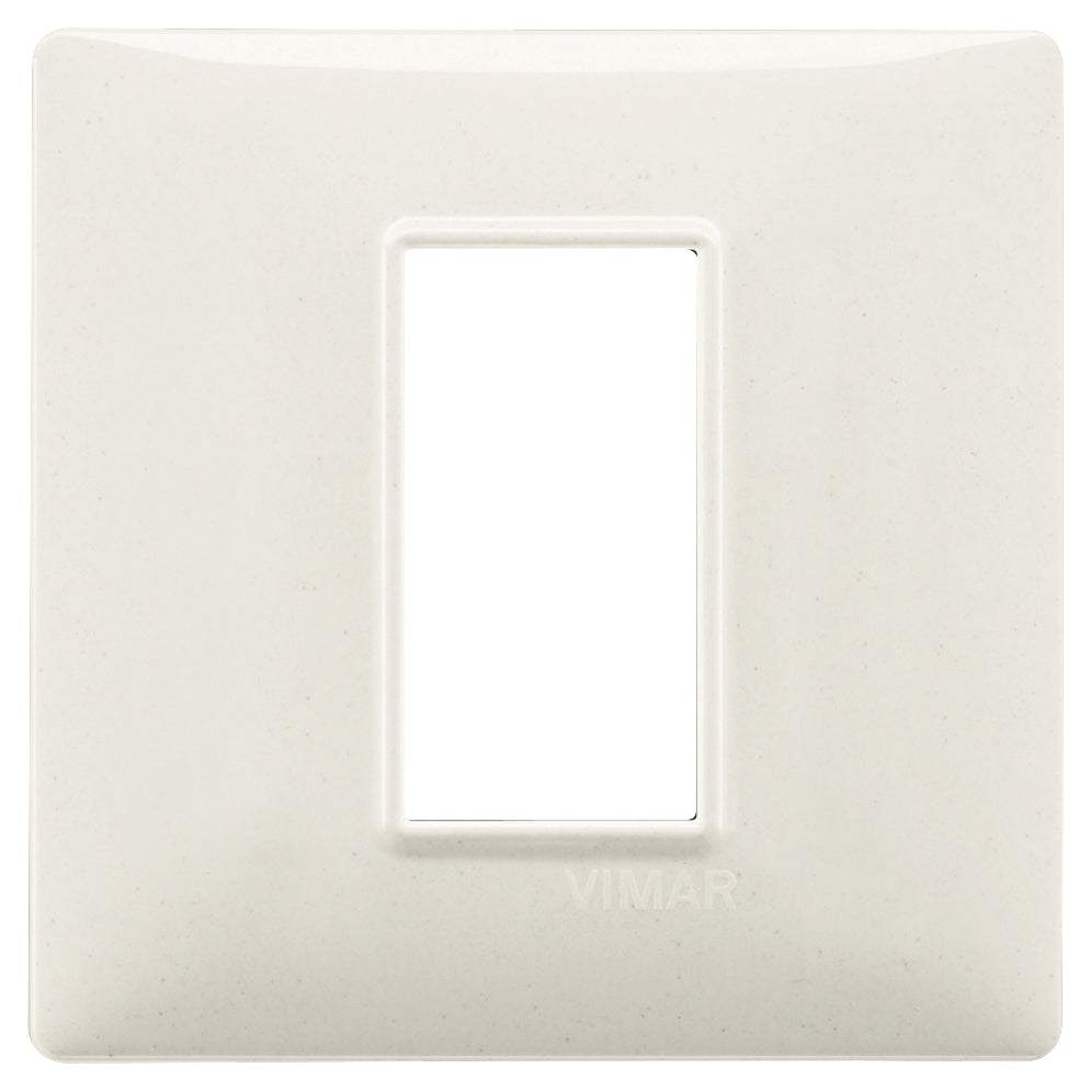 Vimar Plana Plate 1M Technopolymer Granite White