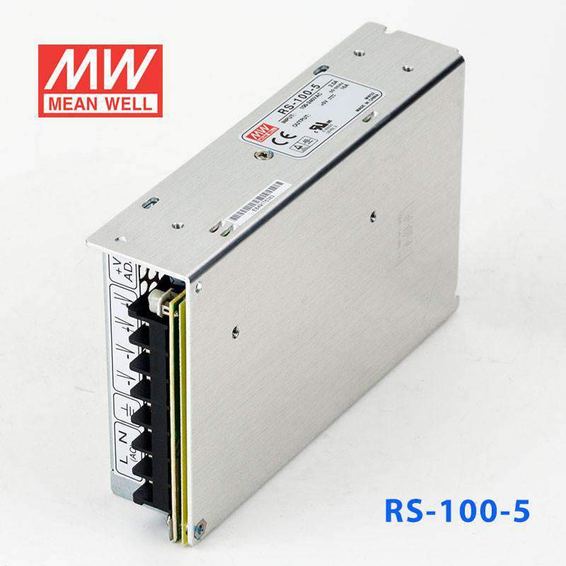 Mean Well RS-100-5 Power Supply 100W 5V 16A - PHOTO 1