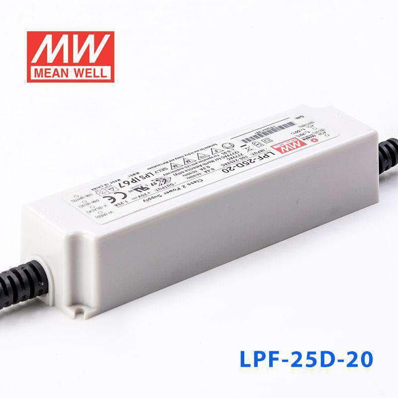 Mean Well LPF-25D-20 Power Supply 25W 20V - Dimmable 1.25A - PHOTO 3