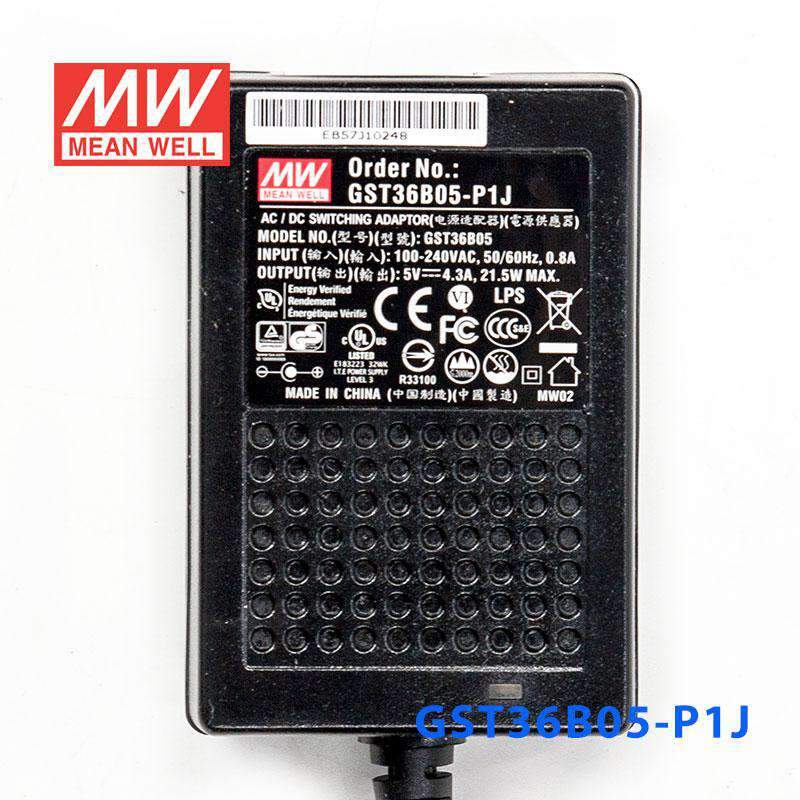 Mean Well GST36B05-P1J Power Supply 21.5W 5V 4.3A - PHOTO 2
