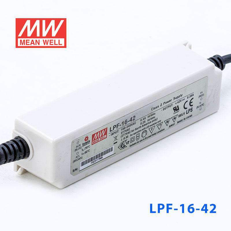 Mean Well LPF-16-42 Power Supply 16W 42V 390mA - PHOTO 1