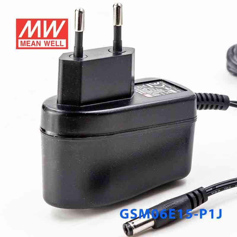 Mean Well GSM06E15-P1J Power Supply 06W 15V 400mA - PHOTO 1