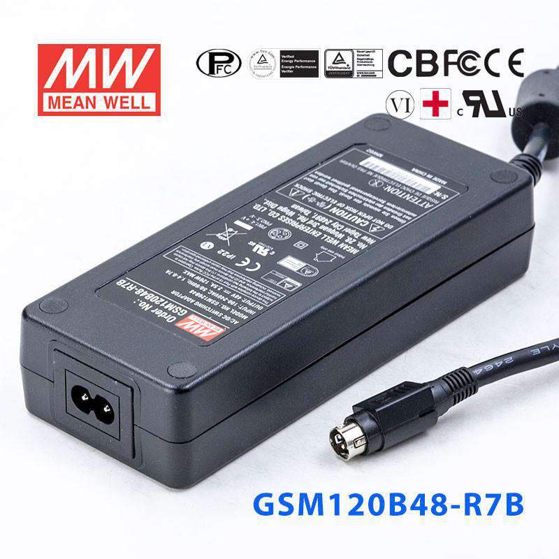 Mean Well GSM120B48-R7B Power Supply 120W 48V 2.5A