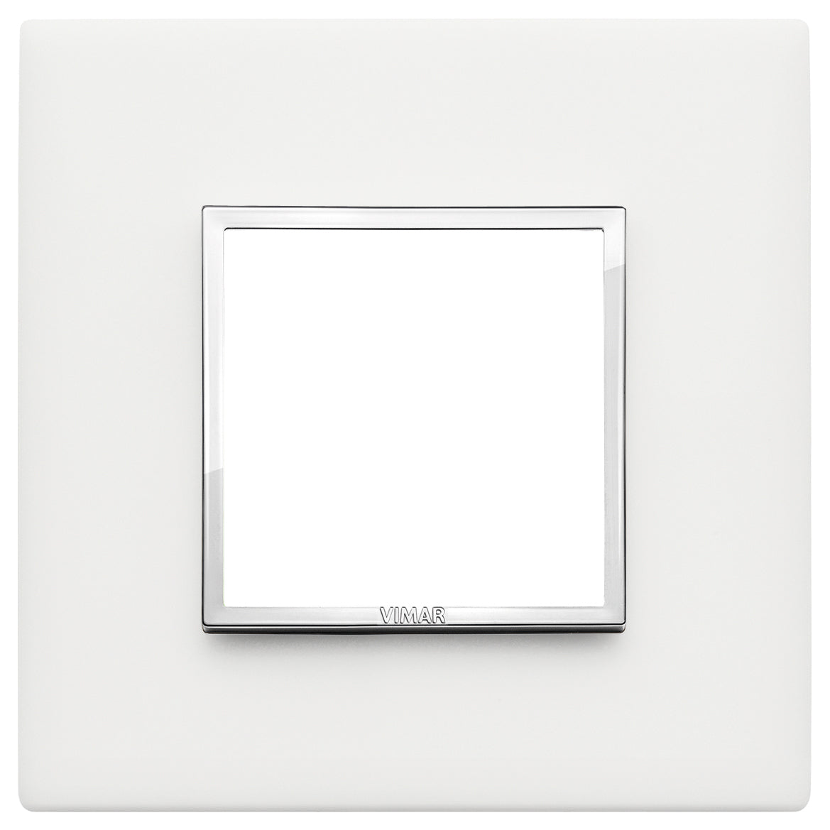 Vimar Eikon Evo Plate 2M Corian Glacier Ice