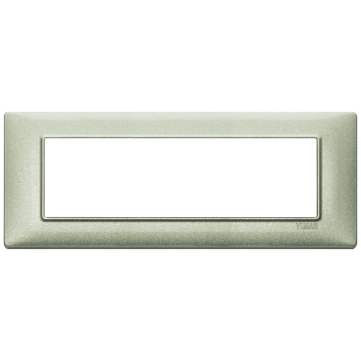 Vimar Plana Plate 7M Metallized Green