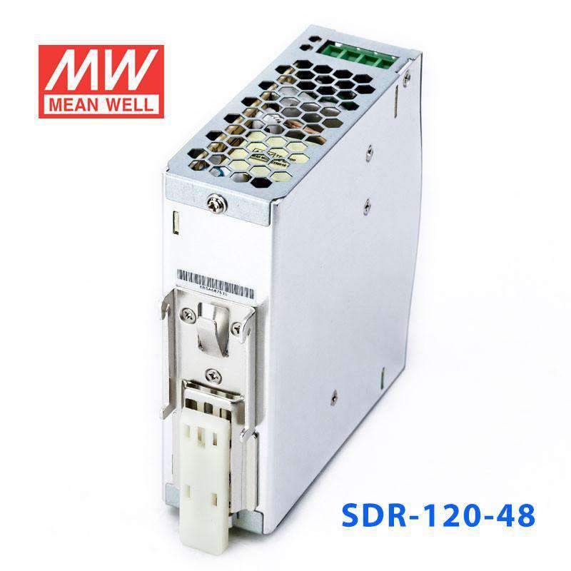 Mean Well SDR-120-48 Single Output Industrial Power Supply 120W 48V 2.5A - DIN Rail - PHOTO 3