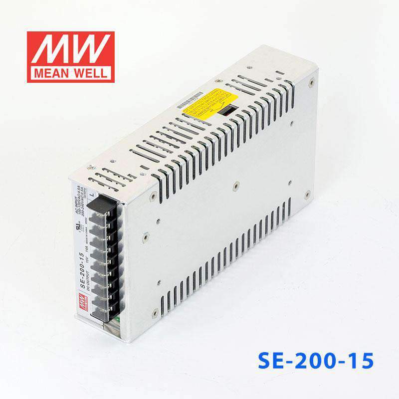 Mean Well SE-200-15 Power Supply 200W 15V - PHOTO 1